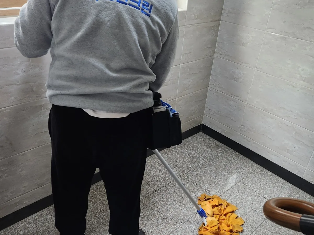 동래구 낙민동 가정 복도·대기 동선 야간 위생청소 사례 - 행진크린