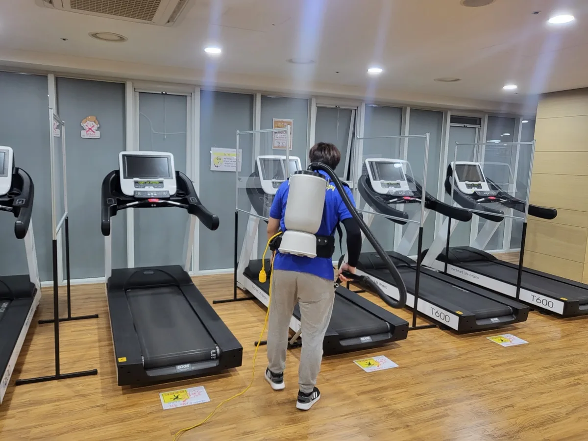 북구 금곡동 헬스장 탕비실 직원 휴게공간 위생청소 사례 - 행진크린